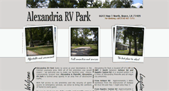 Desktop Screenshot of alexandriarvpark.com